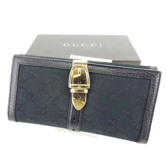 Gucci Wallet GG canvas Black - Picture 1 of 6